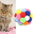 thumbnail image 4 of Bells Cat Ball Toys Bright Appeal Una larga vida útil Coloridas bolas para gatos interactivas para gatitos para mascotas para gatos ANGGREK Otros, 4 of 8
