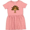 thumbnail image 3 of Inktastic Thanksgiving Turkey Girls Toddler Dress, 3 of 5
