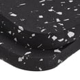 thumbnail image 4 of Unique Bargains Tapis de Course-3.9'x3.9' Équipement d'Exercice pour Protection des Sols Réduction de Bruit, Noir Blanc 2 Pack, 4 of 5