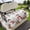 Light Gray, variant on Golf Cart Seat Covers for 2 Seater,Christmas Snowman Soft Microfiber Cart Seat Towel Blanket,Xmas Snowflake Berry Botanical Absorbent Breathable Non Slip Bench Seats Protector for Golf Course 51"x31"