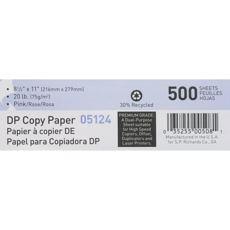 Sparco 05124 Premium Copy Paper
