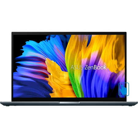 ASUS ZenBook Pro 15 Home & Business Laptop (AMD Ryzen 9 5900HX 8-Core, 15.6" 60Hz Touch Full HD (1920x1080), GeForce RTX 3050 Ti, 16GB RAM, 4TB PCIe SSD, Backlit KB, Wifi, HDMI, Win 11 Pro)