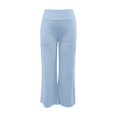 thumbnail image 4 of ZJXFGS Wide Leg Yoga Pants for Women Capri Pants for Women Spring Pants for Women Wide Leg Scrub Pants for Women Lightweight Pants for Women Straight Leg Leggings Wide Leg Leggings, 4 of 4