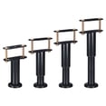 thumbnail image 1 of Ajustable Altura Cama Estructura Centro Soporte Patas, Metal Cama Patas para Acero Cama Marco/Muebles, Cama Patas Reemplazo (7-12 Pulgadas / 4uds), 1 of 6