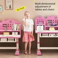 thumbnail image 4 of Floseru Kids Desk and Chair Set, Height Adjustable Desks for Kids, Kid Desk with Storage,Toddler Table Study Table with Bookshelf and Drawer, for Boys and Girls, 4 of 10