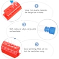 1 Set Test Tubes with Rack for Classroom Experiment Storage - Walmart.com