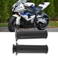 thumbnail image 1 of Motorbike Rubber Handlebar, Anti Slip Texture Motorcycle Hand Grip  for S1000RR S1000XR S1000R R NineT HP2 HP4, 1 of 7