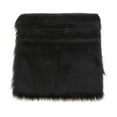 thumbnail image 1 of 40x40cm cuadrado shaggy área alfombra peluche cojín asiento estera lujoso negro Sunnimix Cojín del área Alfombra, 1 of 8