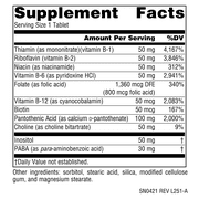 Source Naturals B-50 Complex - Supports Energy Production* - 50 mg - 100 Tablets