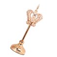 thumbnail image 5 of Crown Candlestick Decoration Electroplating Handmade Iron Craft Golden Candelabrum for Wedding Home, 5 of 5