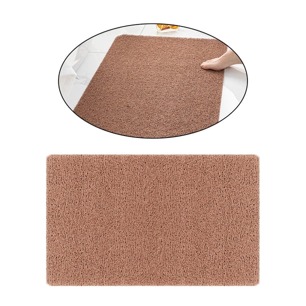Alfombrilla de baño, alfombrillas de baño, juegos de alfombrillas, alfombrilla de , alfombrilla de baño de de secado rápid de bañ Marrón 40x60cm Baoblaze Alfombra de piso