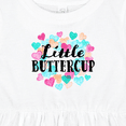 thumbnail image 4 of Inktastic Little Buttercup Hearts Girls Baby Dress, 4 of 5