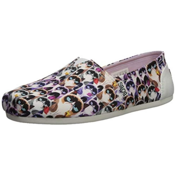 Skechers - Skechers Bobs Women's Bobs Plush-Grumpy Cat Slip On Ballet ...