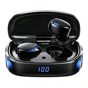 Cshidworld Wireless Earbuds, Noise Cancelling, 60H Playtime, IPX8