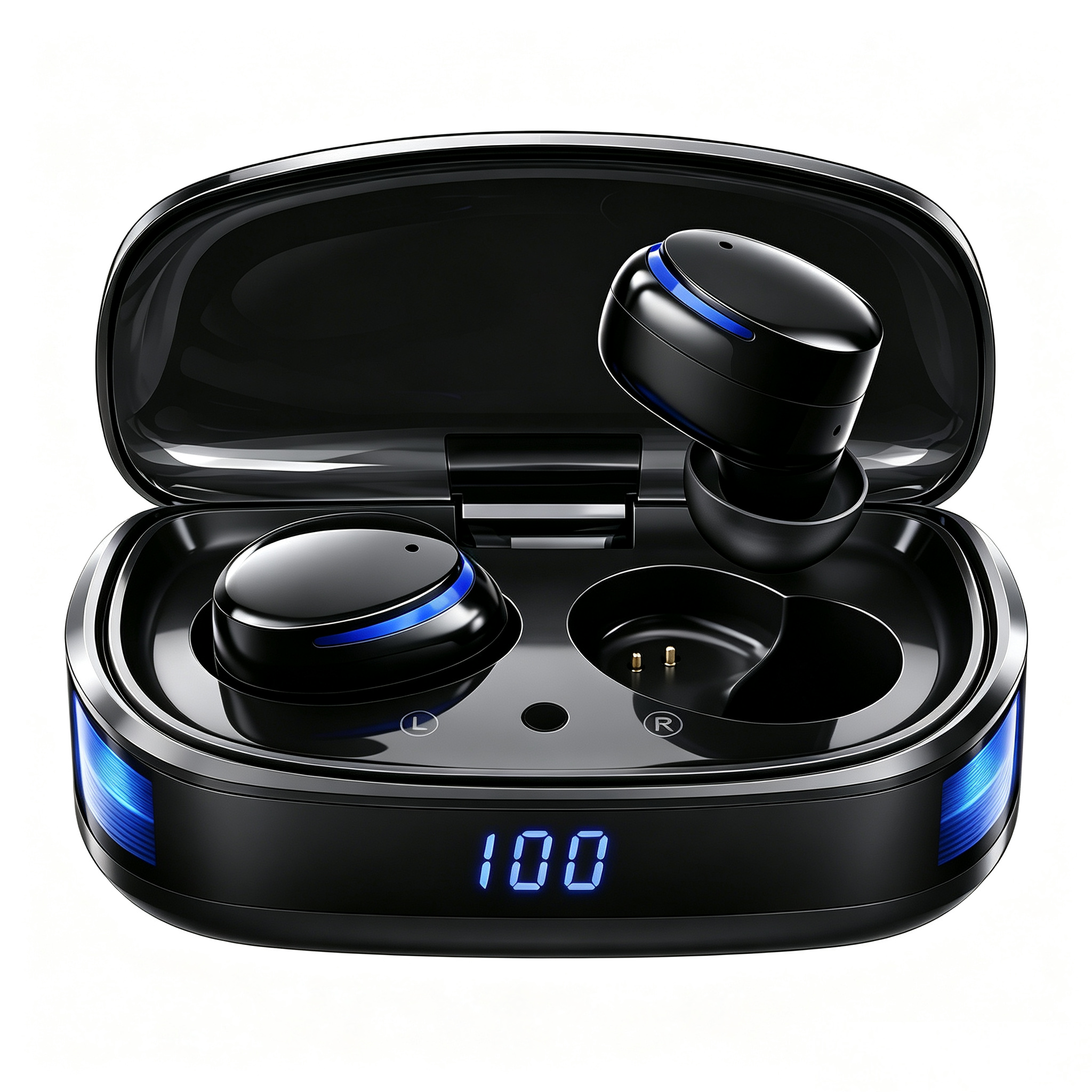 Cshidworld Wireless Earbuds, Noise Cancelling, 60H Playtime, IPX8 photo 1