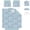 Coastal Blue, variant on Regency Heights 8-Piece Comforter Set Reversible Floral Bedding with Bed Skirt and Decor Pillows,King,Aqua