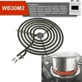 thumbnail image 6 of WB30M2 Range 8" Large Surface Burner Element Coil Replacement for G.E 6 Turns Electric Stove Range Burner, 6 of 8