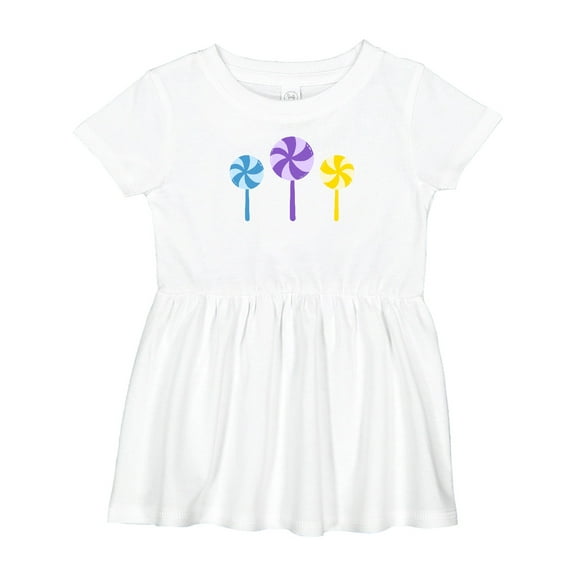 Inktastic Sweet Lollipop Girls Baby Dress