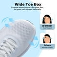 thumbnail image 3 of Artlea Wide Toe Box Walking Shoes for Men with Arch Support Orthotic Sneakers for Plantar Fasciitis Athletic Cushioning Men's Running Shoes for Foot Pain Relief, US Size 11.5, 3 of 8