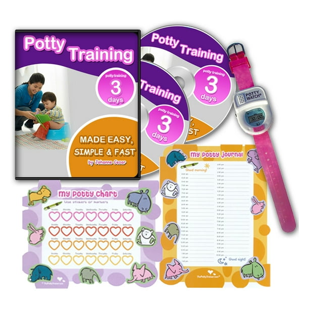 Potty Training In 3 Days For Girls. Include Parents Course, Potty
