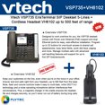 thumbnail image 2 of Vtech VSP735 Phone SIP Deskset 5-Lines +Cordless Headset VH6102 500feet of range, 2 of 2
