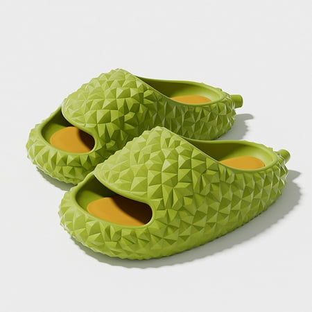 

Biguy Unisex Durian Sandals Open Toe Sandals Cute Beach EVA home Slippers Men Women House Shower Bedroom Slippers Indoor & Outdoor
