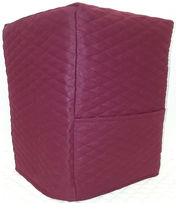 Quilted Coffee Maker Cover by Penny's Needful Things (Burgundy ...