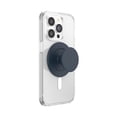 thumbnail image 1 of Empuñadura para teléfono PopSockets redonda, suave al tacto, azul marino con MagSafe, 1 of 6