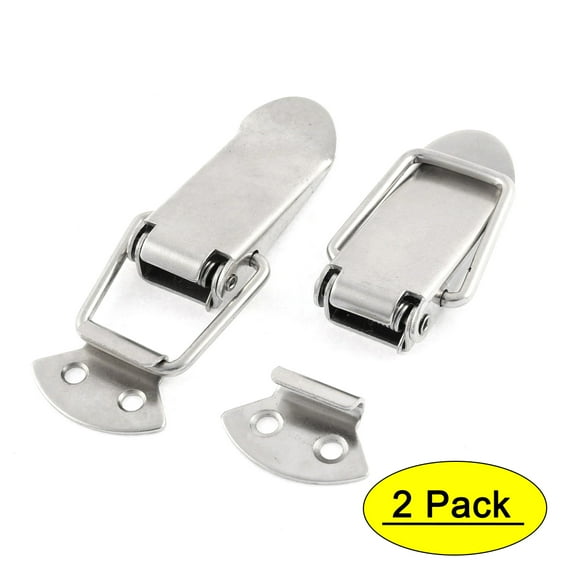 Uxcell Chests Cases Toolbox Draw Spring Loaded Toggle Latch Catch 3.5" Length 2pcs