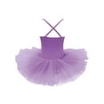 thumbnail image 5 of Jizyo Children Girls Camisole Sequin Ballet Gymnastic Leotard Tutu Dress Ballerina Dancewear Outfits Purple 4XL, 5 of 7