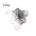 thumbnail image 3 of Protectores de esquina de metal Unique Bargains para caja de madera, protector de borde de caja 60 x 60 x 60 mm, 2 piezas, 3 of 3