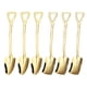 thumbnail image 1 of Juego de cucharas de pala, juego de cucharas de pala de 6 piezas Cuchara de pala de acero inoxidable Mini cuchara de pala Rendimiento sólido, 1 of 8