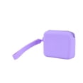 thumbnail image 2 of MMJ Wrist Strap Attached Square Waterproof Silicone Zipper Pouch Earbud Cable Coin Passport Storage Bag 3.15x1.18x1.97in, 2 of 6