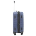 thumbnail image 4 of Wrangler 2-Piece Expandable Rolling Carry-on Luggage Set with Cup Holder and USB Port, Navy, 4 of 18
