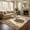 5*7ft-brown, variant on Area Rug 10x13 Rugs for Living Room Modern Floral Rug Washable Rugs Non Slip Stain Resistant Floral Throw Carpet Low Pile Folding Floor Cover for Farmhouse Dining Room Dorm，Beige