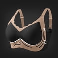 thumbnail image 4 of Yuanlong Womens T-shirt Bra Wireless Padded Side Support Shaping Bralette Adjustable Strap Seamless Gentel Lift Soft Comfort Bra, 4 of 5