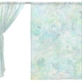 thumbnail image 3 of Coolnut Mint Green Pastel Sheer Gauze Door Curtain Window Curtain Drapes for Living Room Kids Bedroom Window Treatment Decor W55 x L78 In 2 Panels, 3 of 4