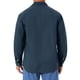 thumbnail image 3 of INSPIRAR CHIC Camisas de trabajo casuales para hombres de manga larga con botones, bolsillos, para pesca y senderismo, L Azul oscuro, 3 of 6