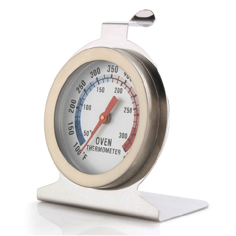 Extra Large 3 Dial Oven Thermometer Large Number Easy-to-Read Oven Thermometer with Hook and Panel Base Hang or Stand in Oven Accurately Monitoring 150℉ to 600℉ for Professional Kitchen Home Cooking
