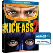 Angle View: Kick-Ass 2 (Blu-ray + DVD + Exclusive Bonus Content) (Walmart Exclusive)