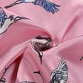 thumbnail image 5 of Summer Little Girls Imitate Silk Flower Print Pajama Set Short Sleeve Blouse Pants Sleepwear Suit,1-6T, 5 of 9