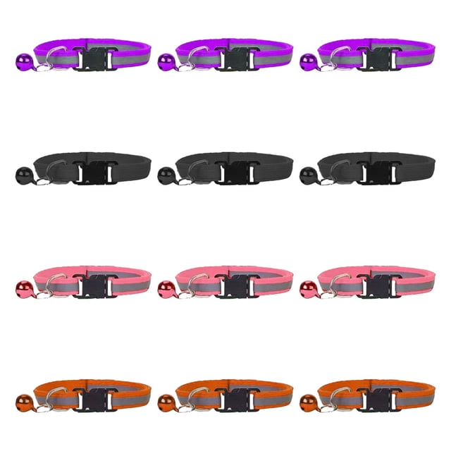 Collares para cachorros con etiquetas de identificación, collares de identificación para cachorros, collares para cachorros, hebilla de seguridad suave