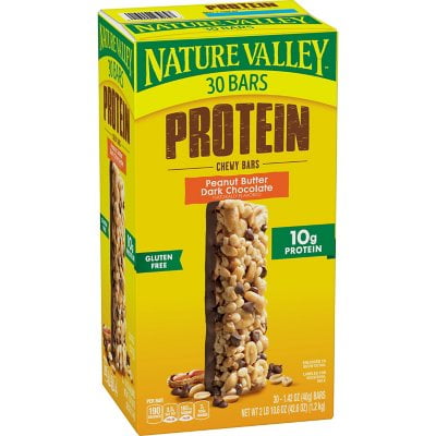 Nature Valley Peanut Butter Dark Chocolate Protein Chewy Bars (30 ct.)