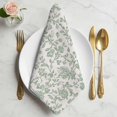thumbnail image 2 of Farmhouse Flower Cloth Napkins, Botanical Vintage Fruit Green Leaf Washable and Reusable Dinner Napkins Set of 6, Table Napkin for Kitchen Party Birthday Wedding Hotel Housewarming 20"x20", 2 of 9