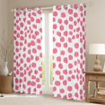 thumbnail image 2 of Feelyou Modern Pink Polkadots Black Out Curtains, Chic Fashion Abstract Curtains Pack of 2 (42x63 Each), Teens Kids Adult Women Bedroom Curtains, Living Room Curtains Decor, 2 of 6