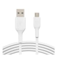 thumbnail image 1 of Cable Usb-A A Micro-Usb Blanco 1M negro, 1 of 7