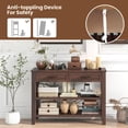thumbnail image 7 of Spaco 3-tier Console Table with 2 Drawers for Living Room Entryway, Entryway Table Hallway Table, Storage-Friendly Hallway Table for Foyer & Entry Spaces, 7 of 7