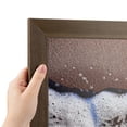 thumbnail image 4 of ArtToFrames 12" x 12" Walnut Picture Frame, 12x12 inch Brown MDF Poster Frame (WOM-4296), 2 Pack, 4 of 8