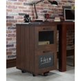 thumbnail image 2 of Bowery Hill Industrial Filing Cabinet in Vintage Walnut, 2 of 5