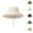 Beige, variant on Women's Wide Brim Straw Bucket Hat - UPF 50+ Summer Garden Hat Trendy Bucket Hats For Men Women Unisex Casual Outdoor Summer Sun Hat Adjustable Drawstring Breathable Lightweight Comfortable